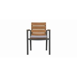 Bocay Outdoor Dining Chair Light Gray