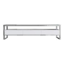 Strada TV Stand White