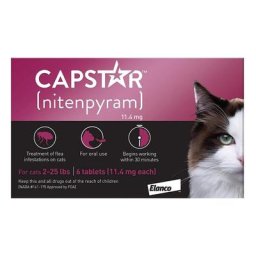 Capstar Small Dog 11mg 2-25 Lbs Blue 12 Tablets