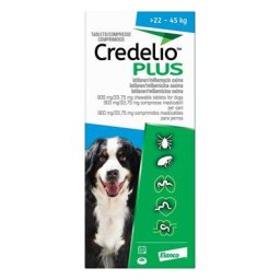 Credelio Plus For Extra Large Dog 22-45kg Blue 6 Chews