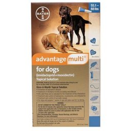 Advantage Multi For Extra Large Dogs Over 25 Kg (Blue) 3 Pack