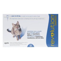 Revolution For Cats (Blue) 2.6 - 7.5 Kg 6 Pack