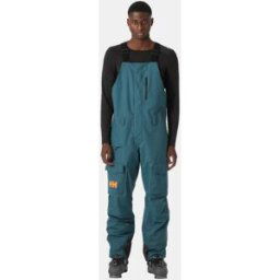 Helly Hansen Men's Sogn BIB Cargo SKI Trousers Green XL
