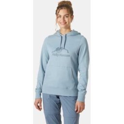 Helly Hansen Women's Nord Graphic Soft Pullover Hoodie Navy XL