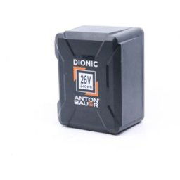Used Anton Bauer Dionic 240Wh 26V Gold Mount Plus Battery