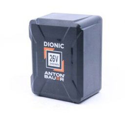 Used Anton Bauer Dionic 240Wh 26V Gold Mount Plus Battery