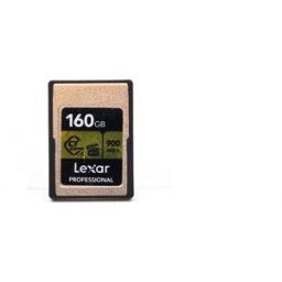 Used Lexar Professional 160GB 900MB/s Gold CFexpress Card Type A