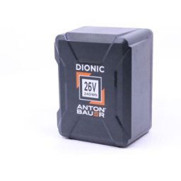 Used Anton Bauer Dionic 240Wh 26V Gold Mount Plus Battery