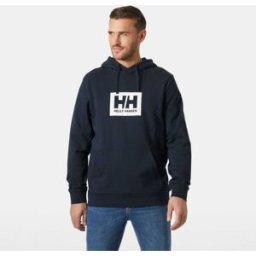 Helly Hansen Men's HH Box Hoodie Navy 2XL