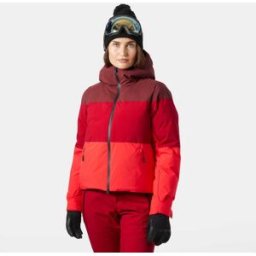 Helly Hansen Women’s Nora Short Puffy Ski Jacket Red S