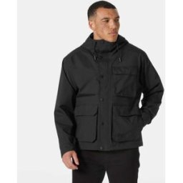Helly Hansen Men's Escape Utility Rain Jacket Black L