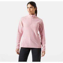 Helly Hansen Women's Daybreaker 1/2 Zip Light Fleece Pink XL
