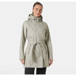 Helly Hansen Women's Welsey II Trench Coat Grey L