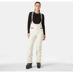 Helly Hansen Women's Avanti Softshell Ski Bib Pants Beige XL