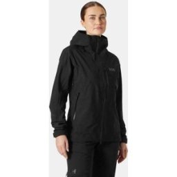Helly Hansen Women’s Verglas Backcountry Ski Shell Jacket Black XS
