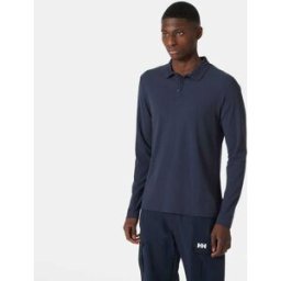 Helly Hansen Men's Crewline Long Sleaves Polo Shirt Navy XL