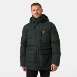 Helly Hansen Men's Tromsoe Hooded Winter Jacket Green S