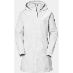 Helly Hansen Women's Aden Long Rain Coat White S