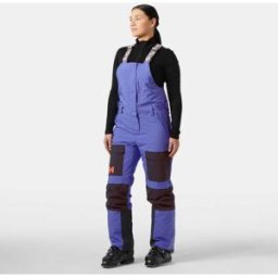 Helly Hansen Women's Switch Cargo Bib Pants Purple L