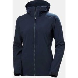 Helly Hansen Women's Paramount Hooded Softshell Jacket Navy M