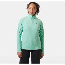 Helly Hansen Women's Daybreaker 1/2 Zip Light Fleece Green S
