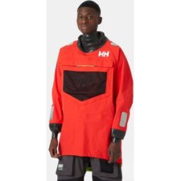 Helly Hansen Men's Aegir Ocean Breathable Sailing Smock Red M