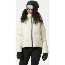 Helly Hansen Women’s Nora Short Puffy Ski Jacket Beige XL