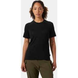 Helly Hansen Women’s HH Durawool T-Shirt Black XS