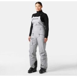 Helly Hansen Women's Powderqueen Bib Pants 2.0 Grey XL