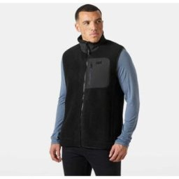 Helly Hansen Unisex Panorama Pile Fleece Vest Black M