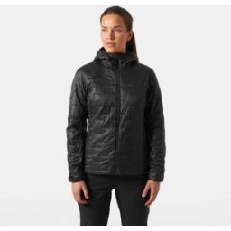 Helly Hansen Women's Lifaloft Hooded Insulator Jacket Black XS