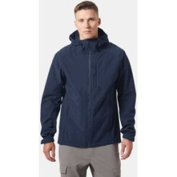 Helly Hansen Men's Paramount Hooded Softshell Jacket Navy L