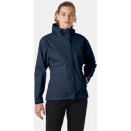 Helly Hansen Women's Seven J Breathable Rain Jacket Navy L