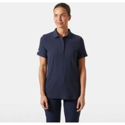 Helly Hansen Women's Crew Technical Navy Polo Shirt Navy XL