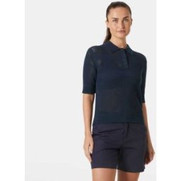 Helly Hansen Women's Salt Knit Polo Navy M