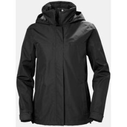 Helly Hansen Women's Aden Great-Fit Versatile Rain Jacket Black XS