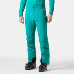 Helly Hansen Men's Alpha Lifaloft Lightweight Mountain Ski Pants Green M
