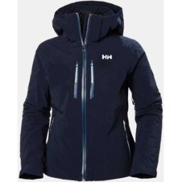 Helly Hansen Women's Alphelia Lightweight Lifaloft Ski Jacket Navy M