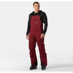 Helly Hansen Men's Legendary Insulated Ski Bib Pants ​ Red M