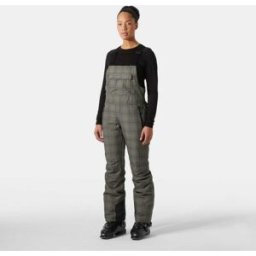 Helly Hansen Women's Legendary Insulated Ski Bib Pants Brown M