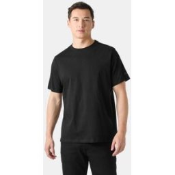 Helly Hansen Men's 2-Pack HH Cotton T-Shirts Black XL