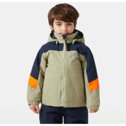 Helly Hansen Kids’ Rider Insulated Ski Jacket Green 3