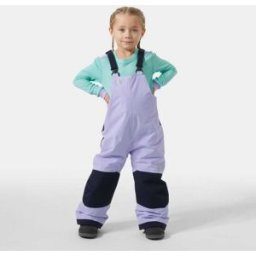 Helly Hansen Kid's Rider 2 Waterproof Insulated Bib Purple 2
