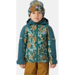 Helly Hansen Kids' Legend 2.0 Insulated Ski Jacket Green 1