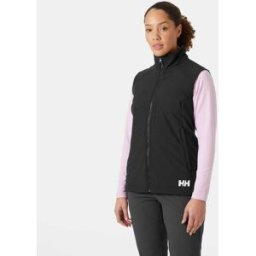 Helly Hansen Women's Paramount Athletic Cut Softshell Vest Black L