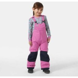 Helly Hansen Kid's Rider 2 Waterproof Insulated Bib Pink 1