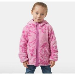 Helly Hansen Kids Champ Reversible Fleece Jacket Pink 4