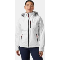 Helly Hansen Women’s Crew Hooded Midlayer Jacket 2.0 White XS