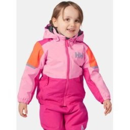 Helly Hansen Kids’ Rider 2.0 Insulated Ski Jacket Pink 1