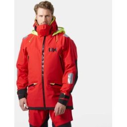 Helly Hansen Men's Aegir Race Sailing Jacket 2.0 Red L